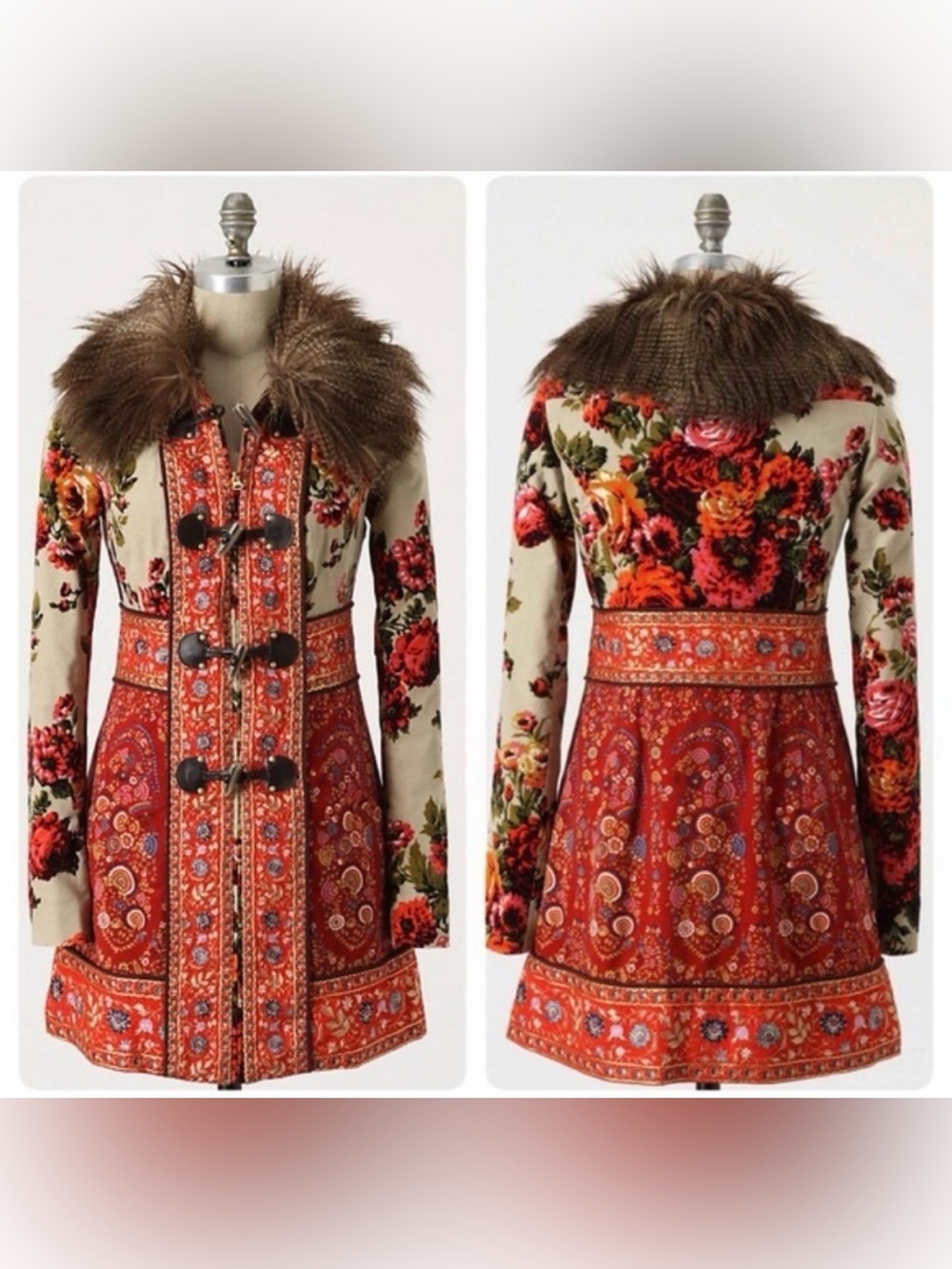 RARE Anthropologie Elevenses Karelia Coat Size 6